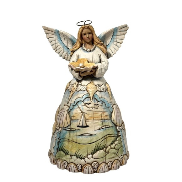 Jim Shore Angel Safekeeper‎ of The Seas and Seashore Heartwood Creek 2003 READ - Picture 9 of 9